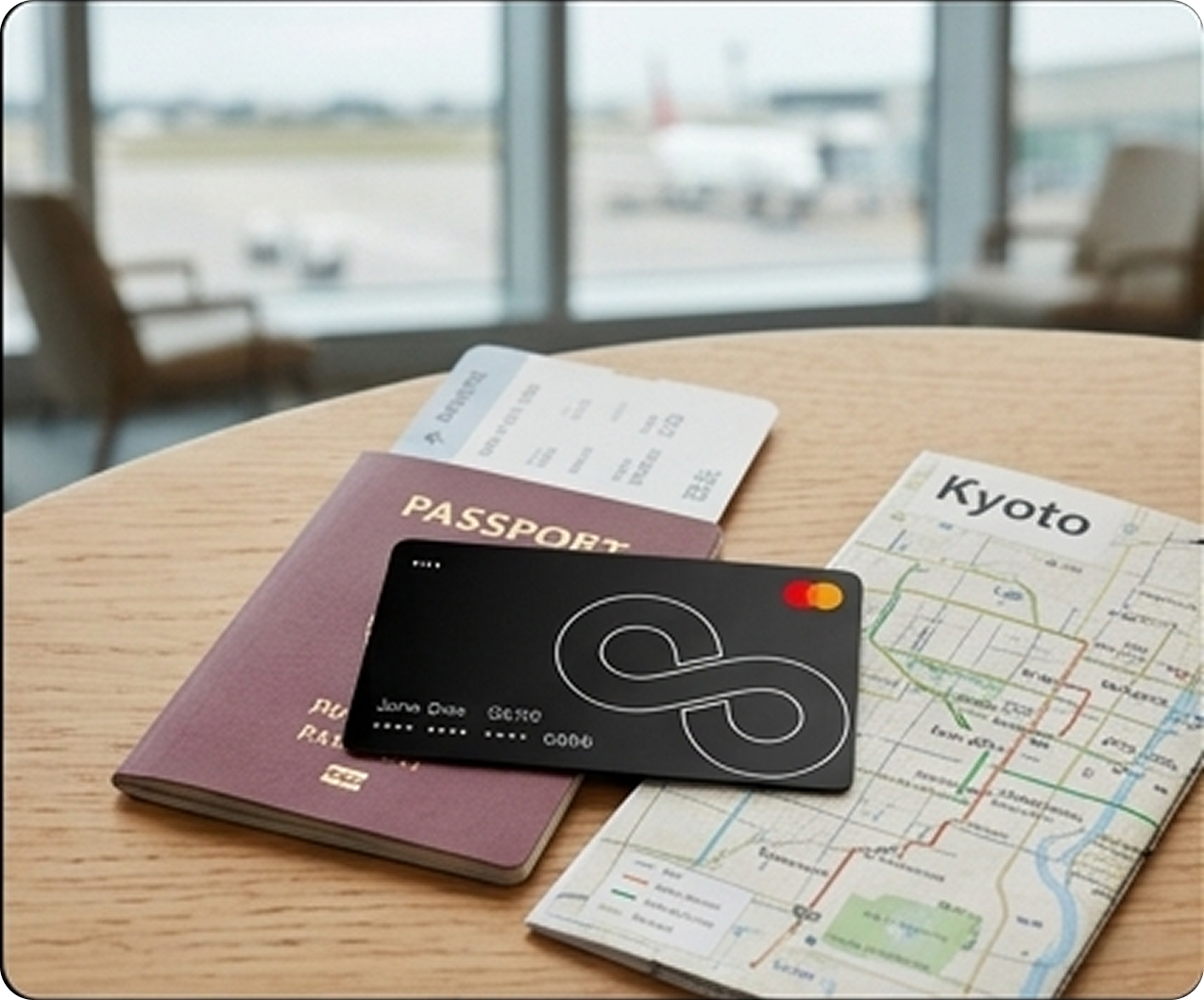 Card lounge payment moment